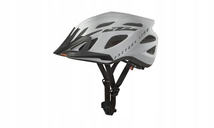 KASK ROWEROWY KTM FACTORY LINE 58-62CM SILVER MATT