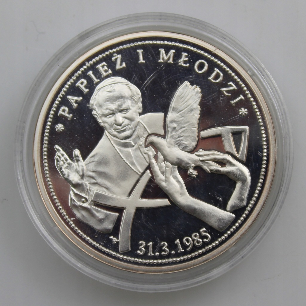 Medal Jan Paweł II - Papież i Młodzi 2005 r. Ag