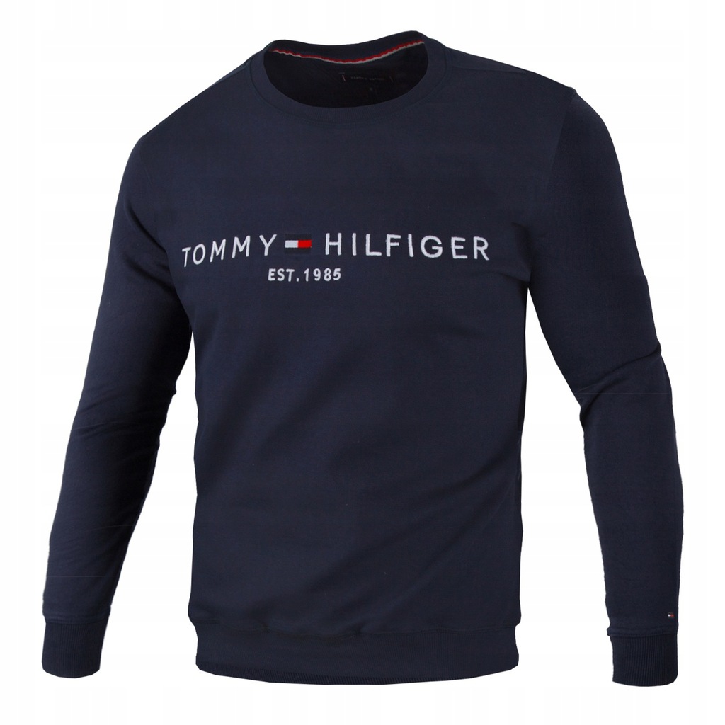 BLUZA TOMMY HILFIGER EST.1985 GRANAT S