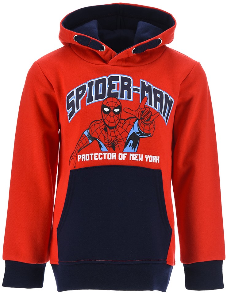 Bluza z kapturem dla chłopca Spider-man r.128 cm