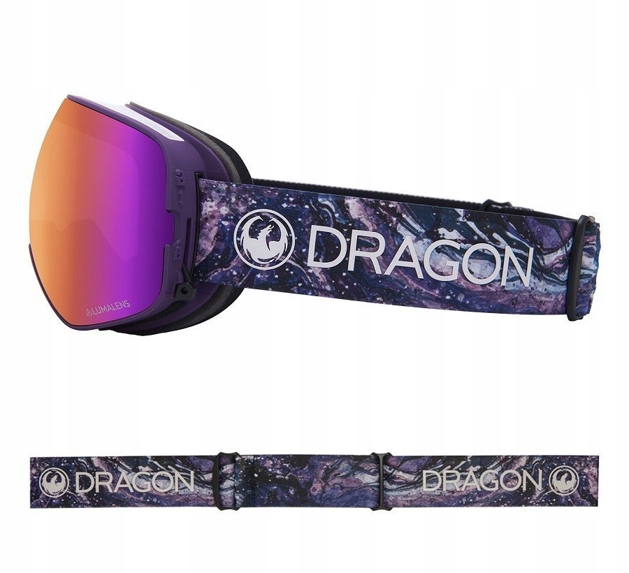 Gogle Dragon X2S Lavender Snowboard / Narty