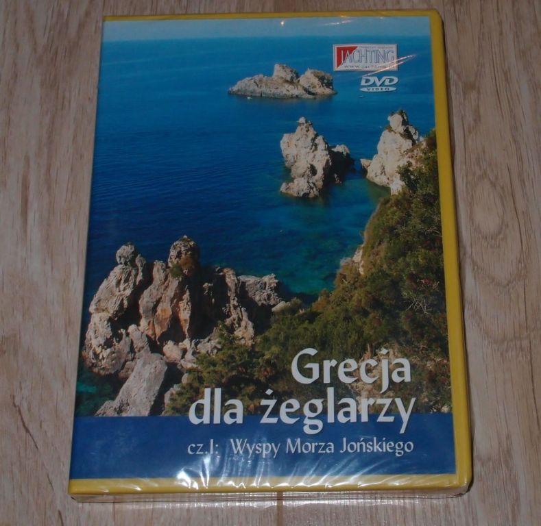 GRECJA dla Żeglaży na DVD   NOWA