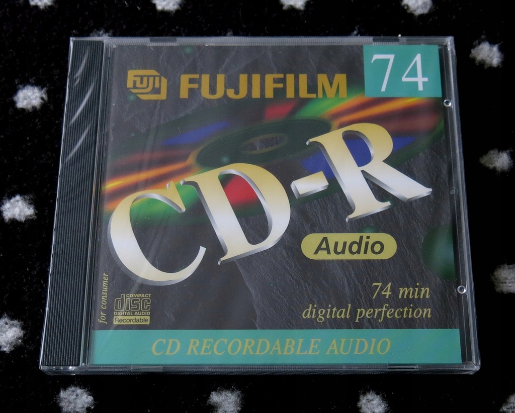 FUJIFILM CD-R 74 STACJONARNA NAGRYWARKA AUDIO