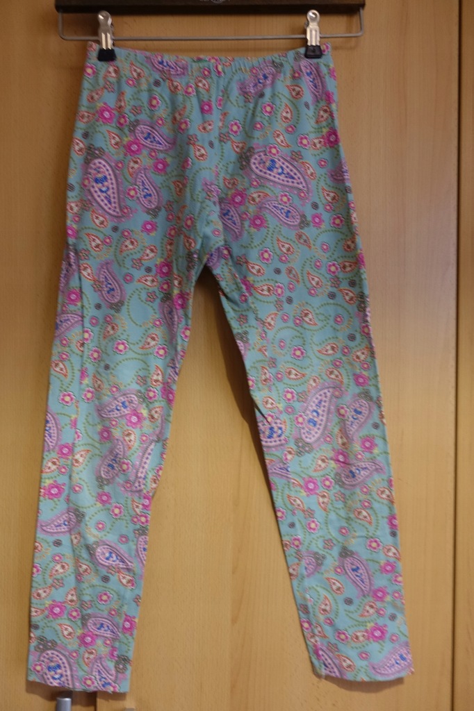 Benetton* kolorowe legginsy* rozm. 152