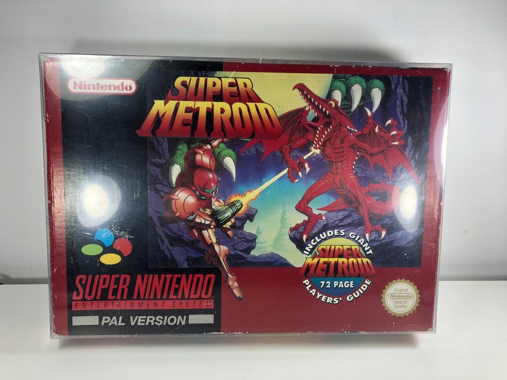 Gra Nintendo Snes Super Metroid Big Box