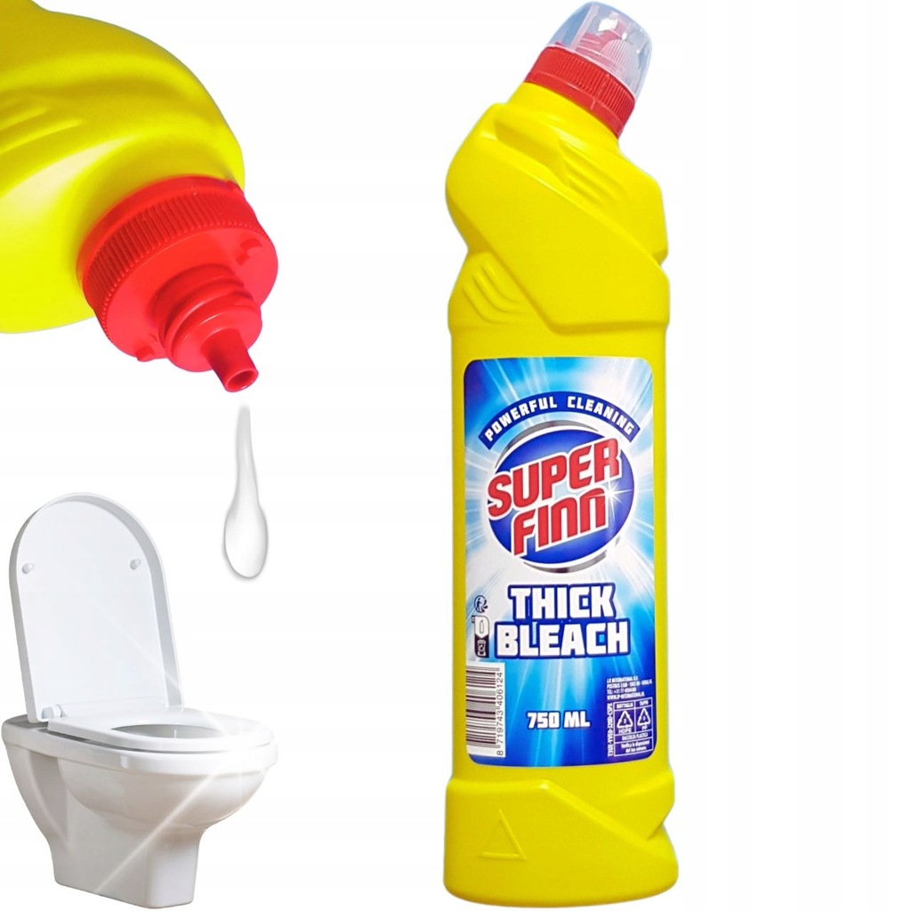 Gęsty Żel Wybielacz do WC LODIK THICK BLEACH 750 ml