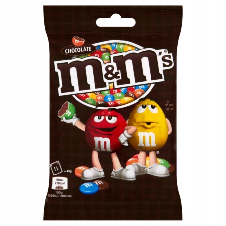 M&M's Czekoladowe kulki w skorupkach 90g