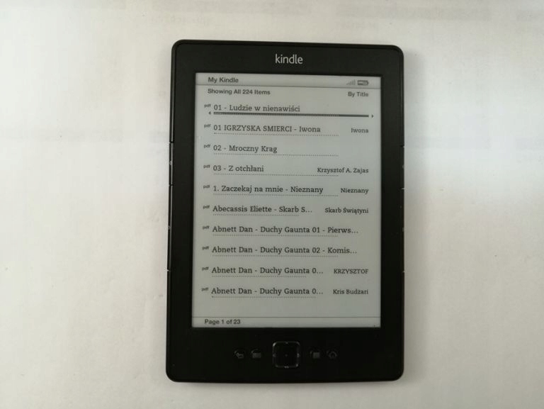 CZYTNIK E-BOOK AMAZON KINDLE 4 WIFI D01100