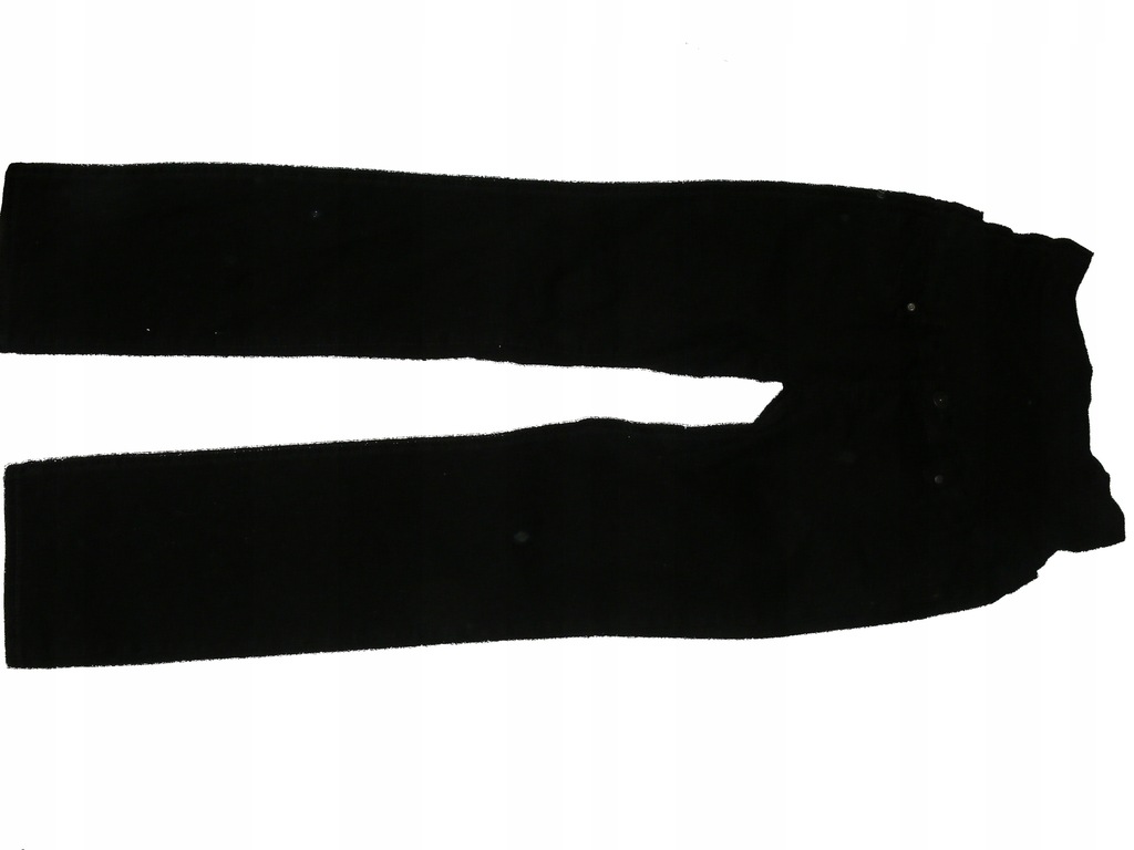 Spodnie damskie jeansy Czarne ciążowe 38/40 M/L