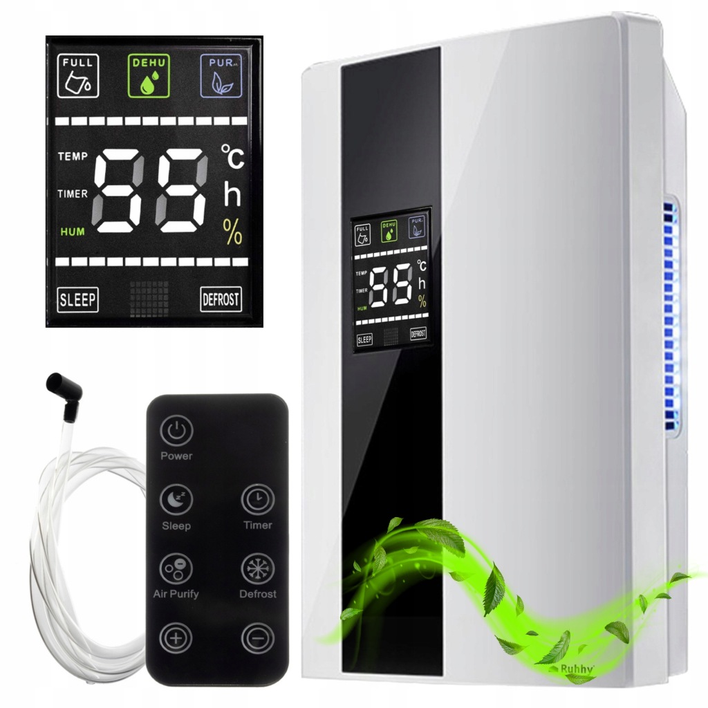 Elektryczny osuszacz powietrza JERVAMNI ,przenośny mini