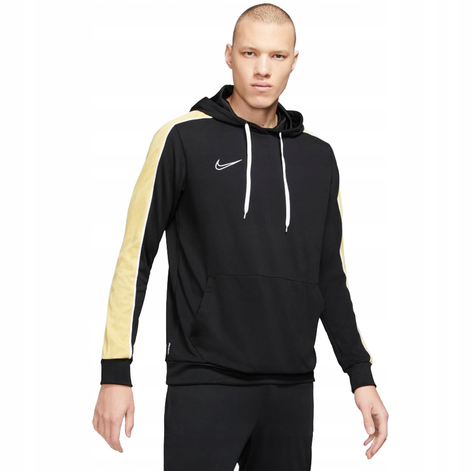 Bluza męska Nike NK Dry Academy Hoodie Po Fp Jb czarno-żółta CZ0966 011 M