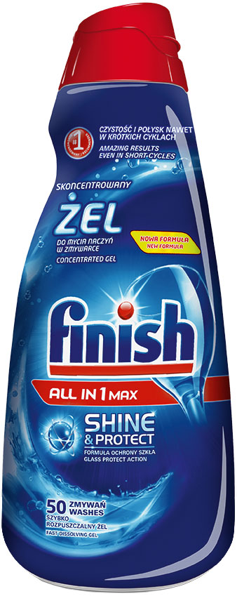 Finish Żel All-in-1 Max Shine & Protect 1000ml