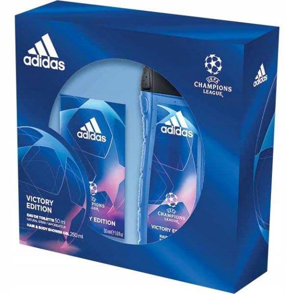 Adidas zestaw UEFA woda 50ml i żel pod prysznic