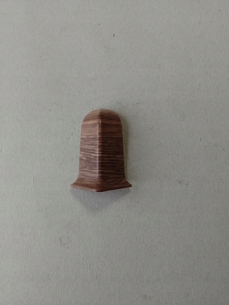 narożnik zewn.do listwy przypodłogowej 755 dąb ciemny klepka smart flex