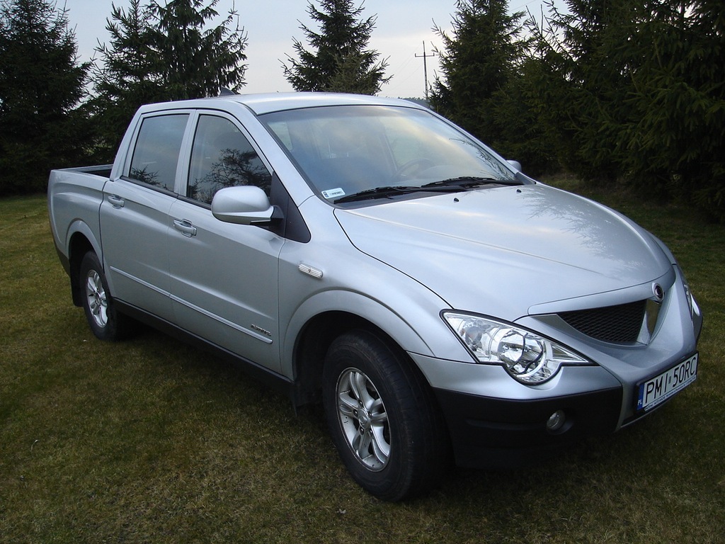 Ssangyong Actyon Sports, zadbany pickup 4x4