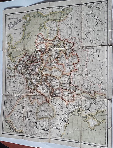 MAPA- RZECZPOSPOLITA POLSKA XVII w. K. KRANIKOWSKI