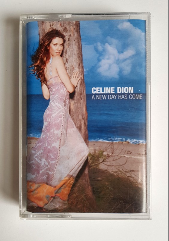 CELINE DION A NEW DAY HAS COME* kaseta audio