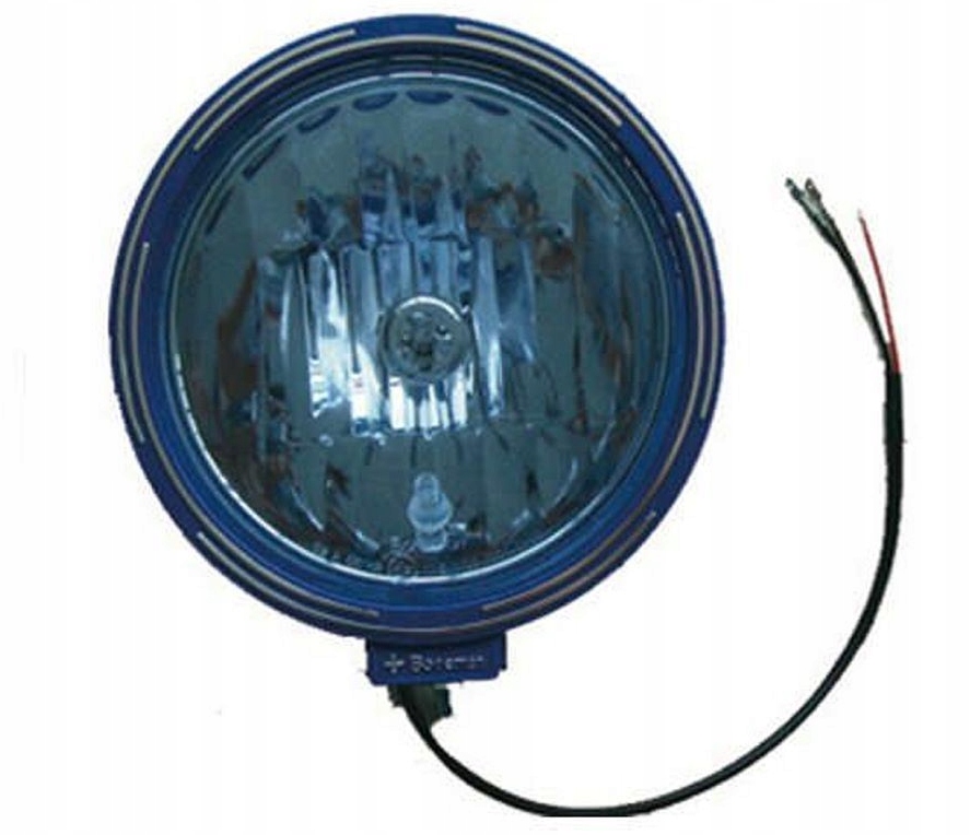 HALOGEN DALEKOSIĘŻNY OKRĄGŁY NIEBIESKI FI220