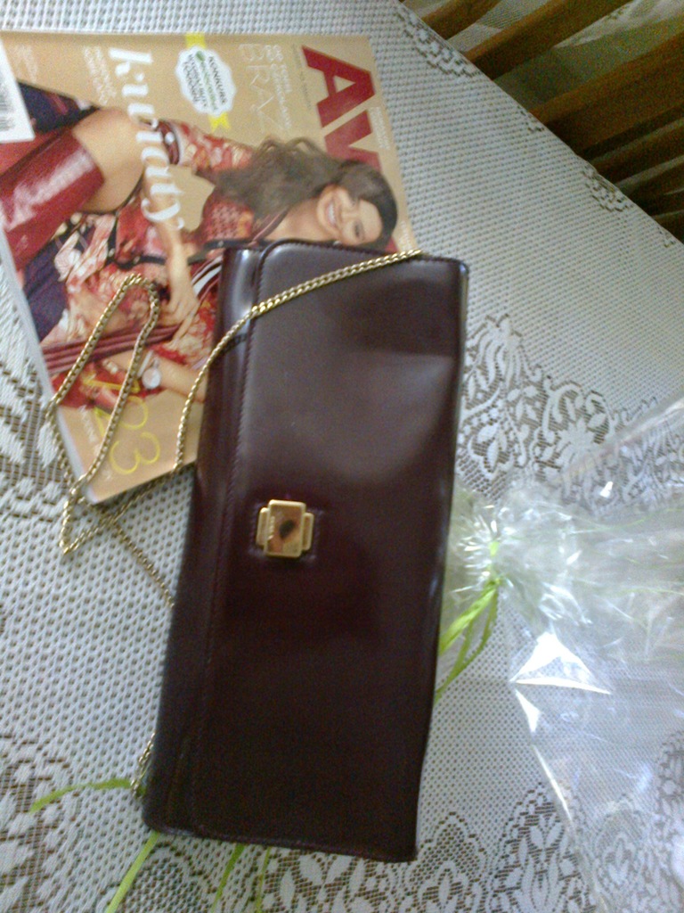 Torebka Furla oryginał Vintage kolor Marsala
