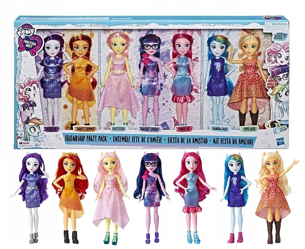 equestria girls friendship party pack
