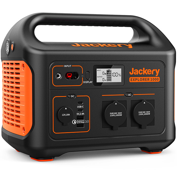 PRZENOŚNA STACJA ZASILANIA JACKERY EXPLORER 1000EU