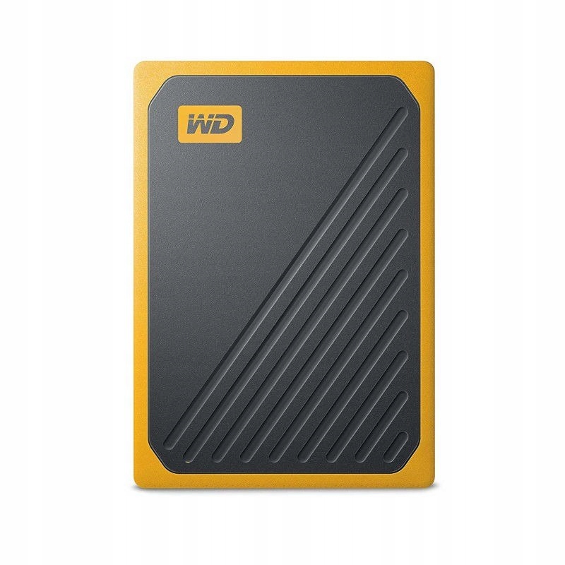 DYSK PRZENOŚNY WD My Passport Go SSD 1TB - żółty