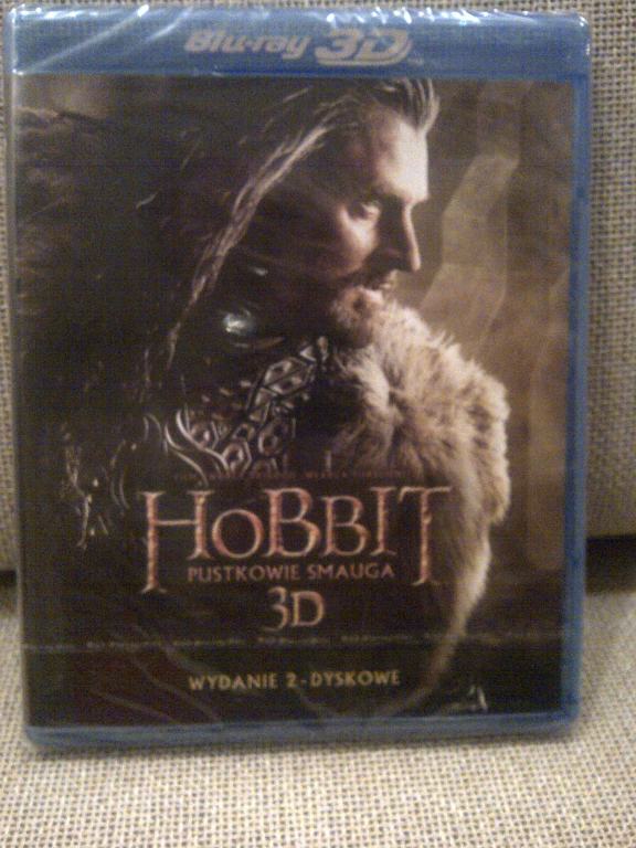 Film Hobbit: Pustkowie Smauga_Blu-Ray_3D