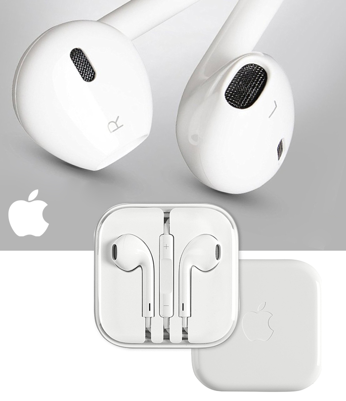 ORYGINALNE SŁUCHAWKI APPLE EARPODS iPhone SE 5 6 7136212499
