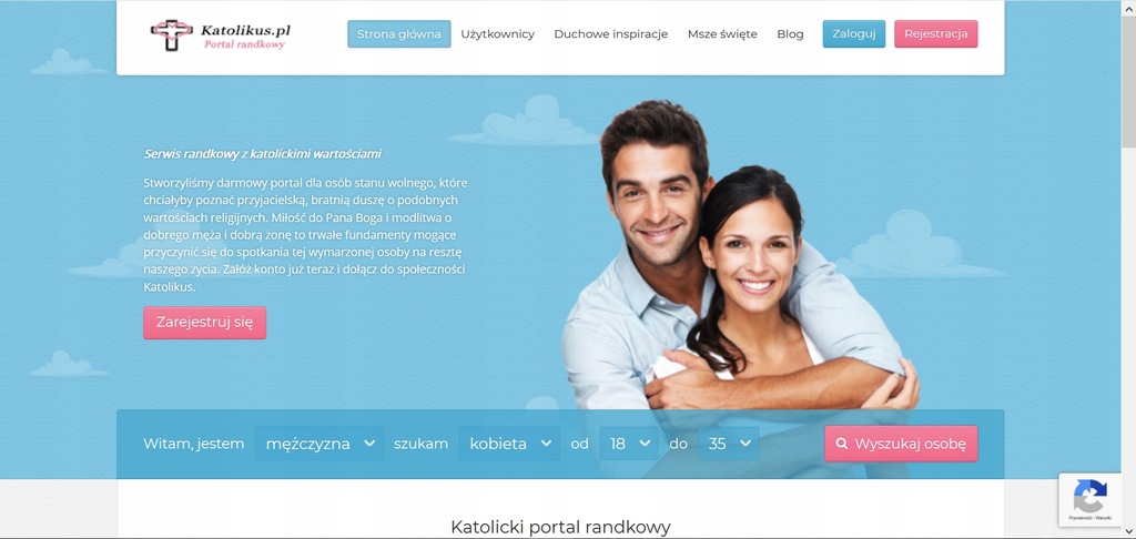 Katolicki portal randkowy katolikus.pl