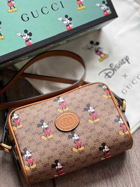 GUCCI x DISNEY SHOULDER BAG oryginalna MICKEY 13021614499 oficjalne archiwum Allegro