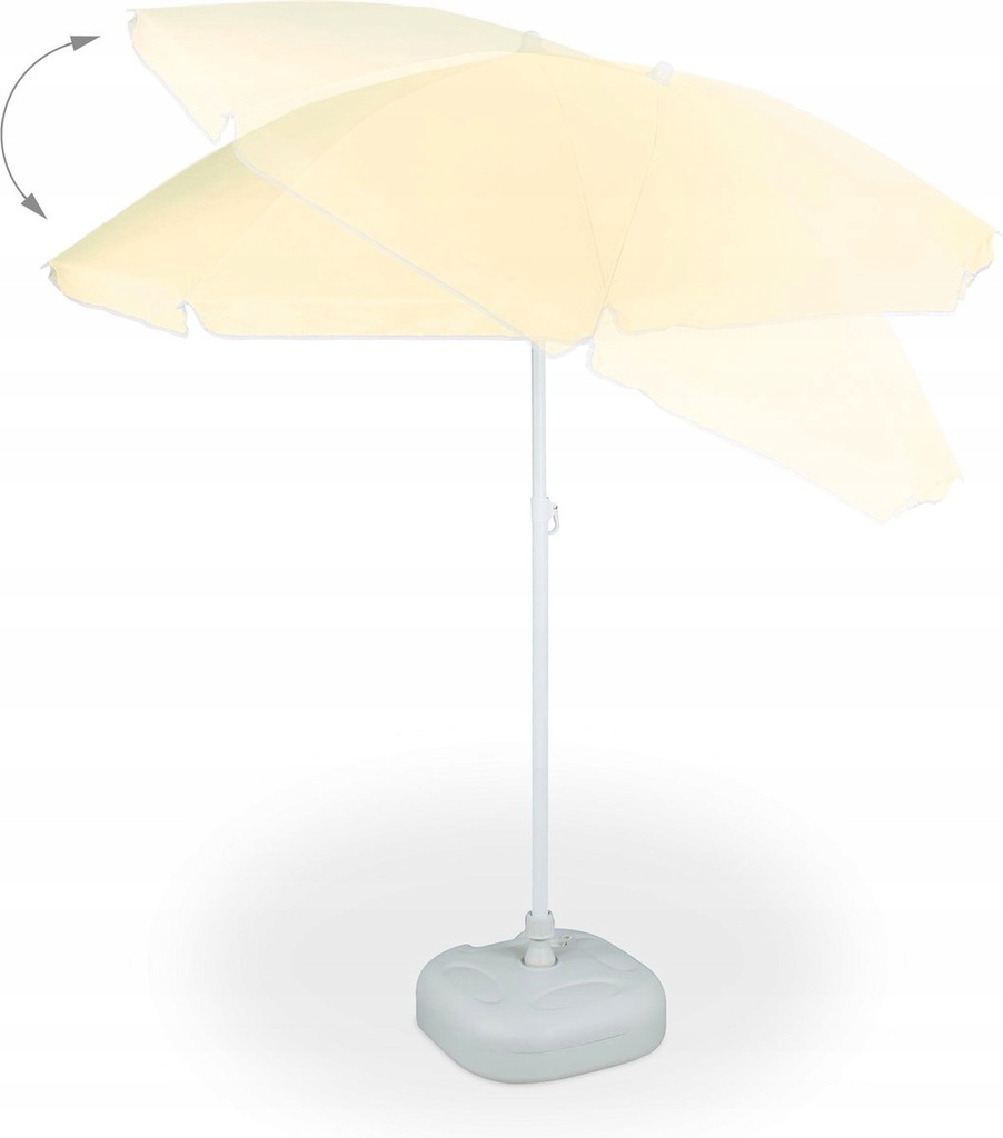 Veroveraar begrijpen Wereldrecord Guinness Book Relaxdays parasol ogrodowy na plażę Sunshade UV40+ - 10861450712 -  oficjalne archiwum Allegro