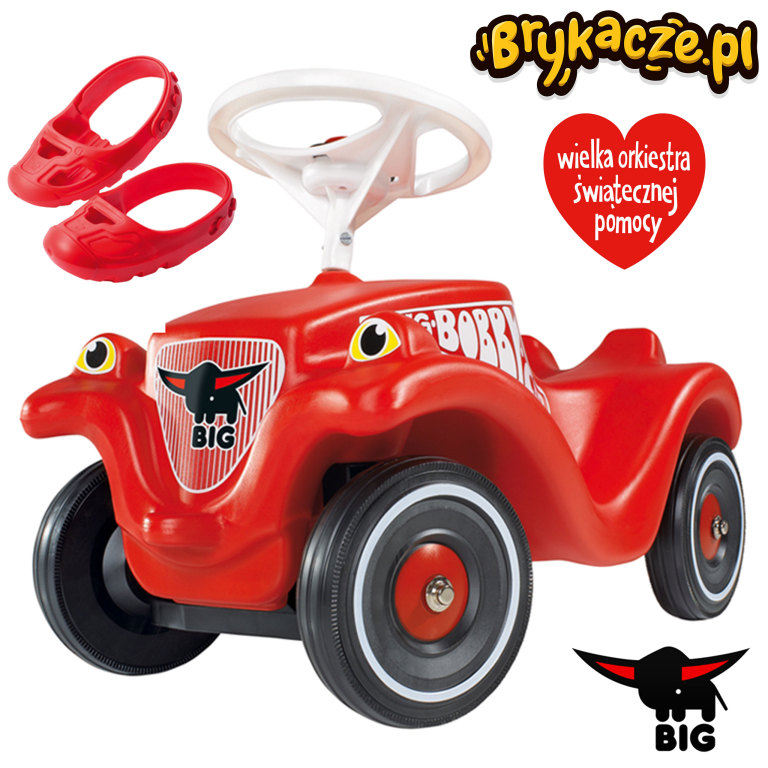 BRYKACZE BIG JEŹDZIK BOBBY CAR CLASSIC + OCHRONKI