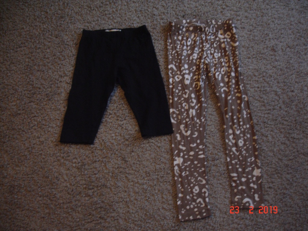 Legginsy ZARA i CoolClub _ 110/116