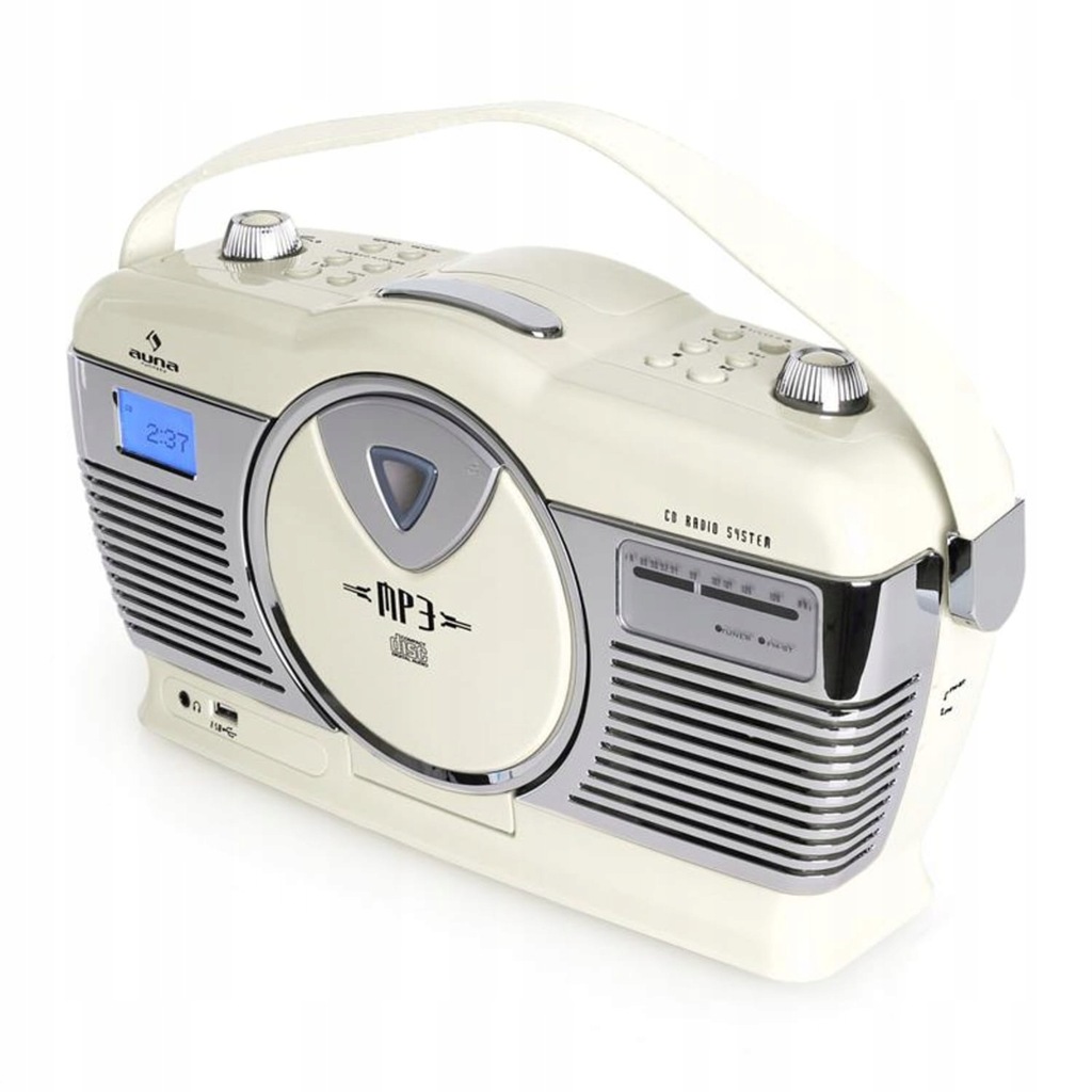 Купить Радиоплеер Auna RCD-70, ретро, ​​FM USB CD: отзывы, фото, характеристики в интерне-магазине Aredi.ru