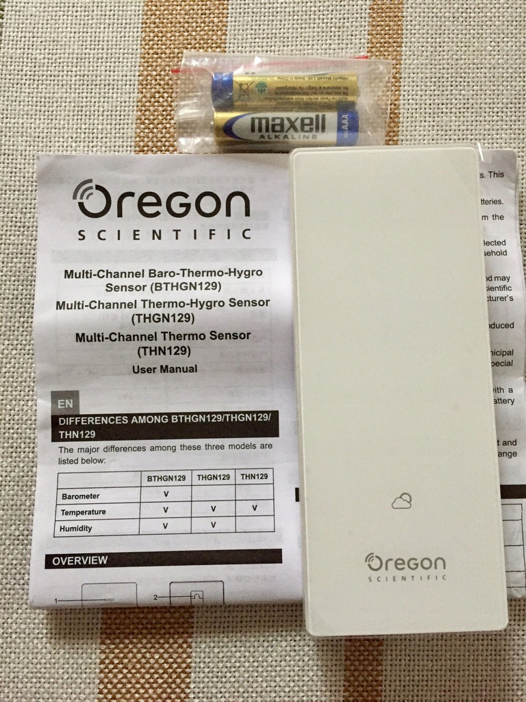Czujnik Oregon BTHGN129