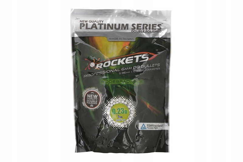 Kulki ASG Rockets Platinum Series BIO 0,23g 1 kg