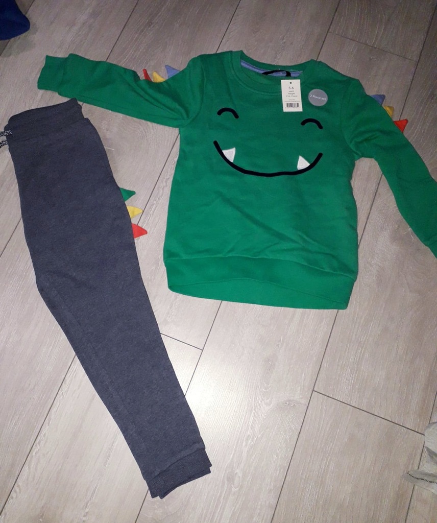 dres George monster bluza spodnie joggersy 110-116