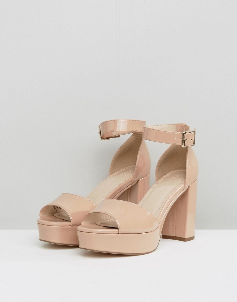 buty Asos r.38 w uniwersalnym kolorze nude