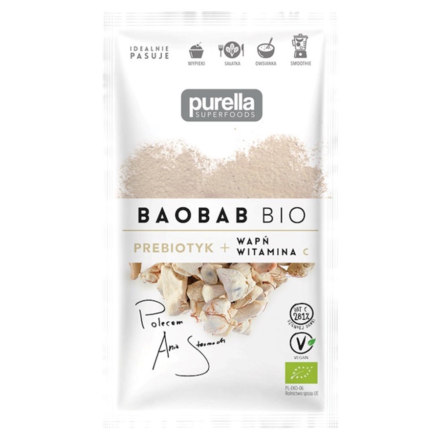 Baobab Purella Superfoods BIO, 21g Purella