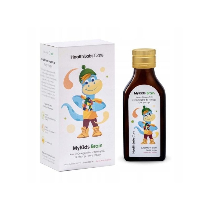 Health Labs Care MyKids Brain 100ml smak malinowy