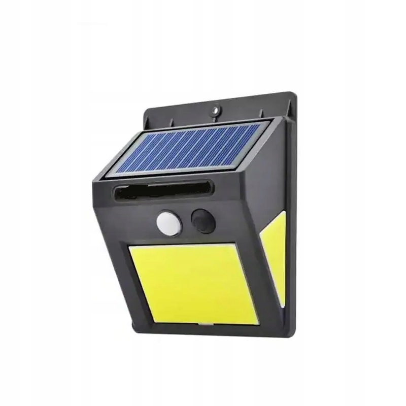 Halogenik solarny 60 LED COB lampa z czujnikiem