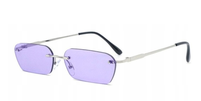 OKULARY PRZECIWSŁONECZNE BEZ OPRAWEK 6 WZORÓW