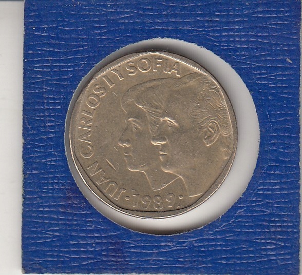 Hiszpania 500 peseta 1989