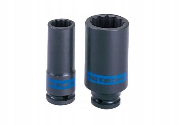 NASADKA DŁUGA UDAROWA 1/2" 19mm x 80mm, 12-kąt King Tony
