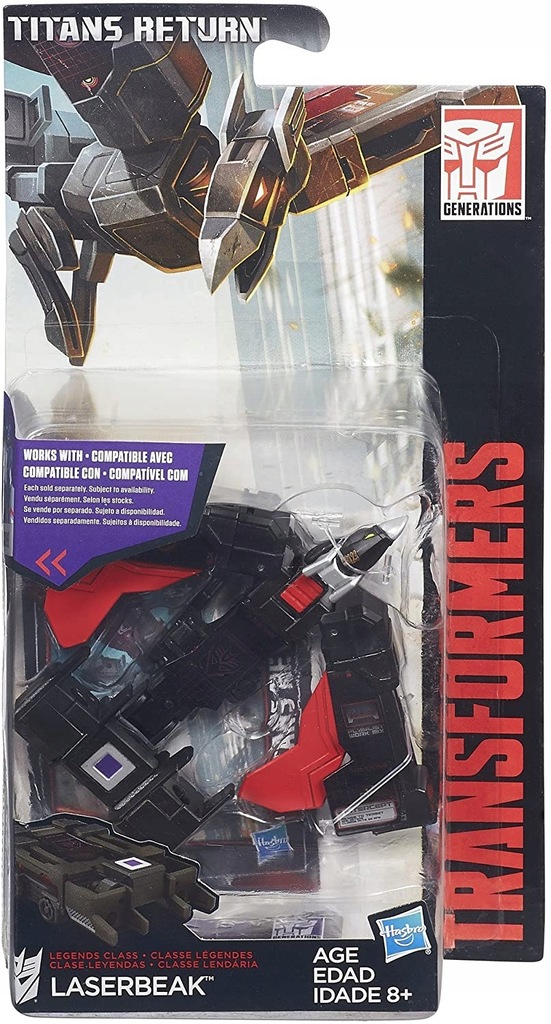 TRANSFORMERS TITANS RETURN DECEPTICON LASERBEAK 10964409012 oficjalne archiwum Allegro