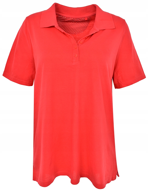 kAZ3570 C&A czerwona koszulka polo 48/50