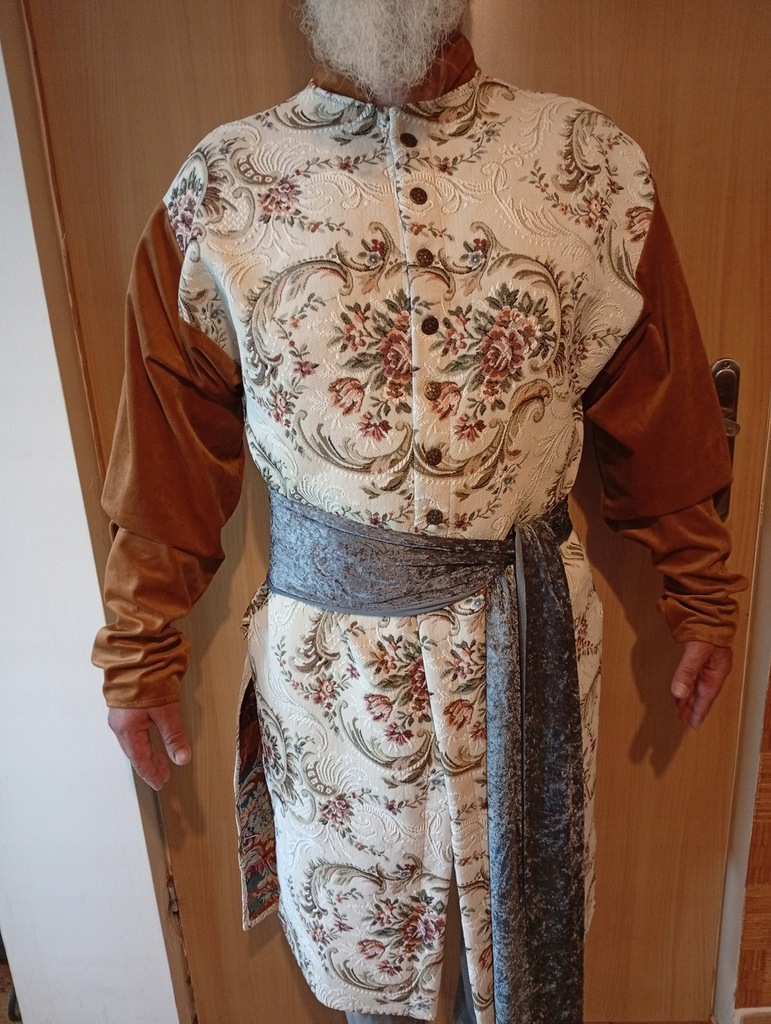 Żupan sukno ze wzorem + pas gratis !!!