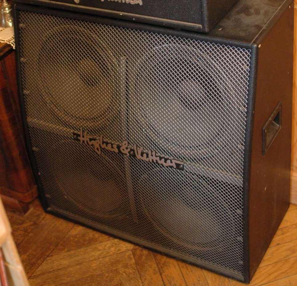 Hughes and Kettner Vortex 4x12. Celestion G12 F60