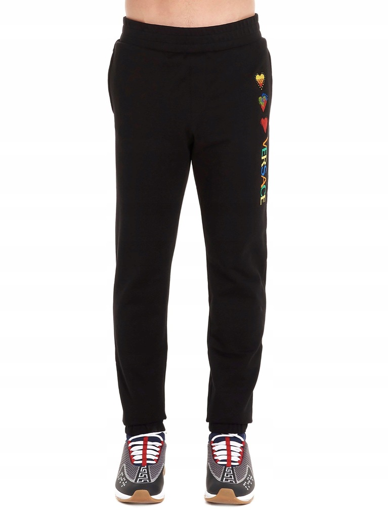 VERSACE MĘŻCZYZN CZARNY JOGGERS 2XL INT