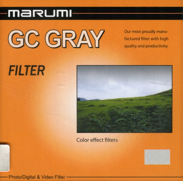 Filtr szary połówkowy MARUMI GC-Gray 67mm # FV 23%